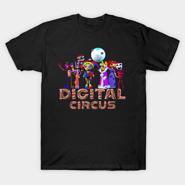 The Amazing Digital Circus T-Shirt by kiperb